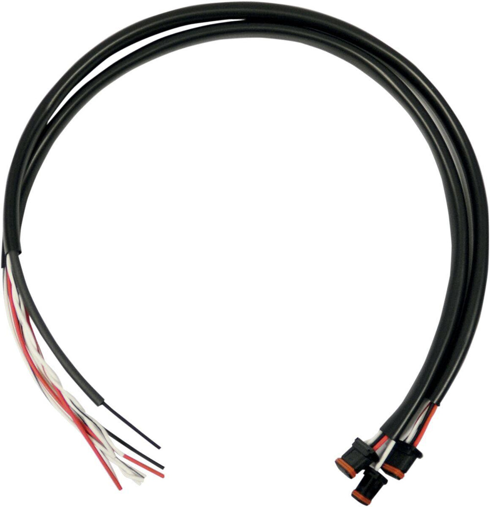LA Choppers Handlebar Extension Wiring Kit For Harley Davidson FLD 1690 2012-2013 51 cm (20") - Black