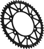 JT Aluminium Sprocket For Yamaha TTR230 2005-2026 Rear 52T - Black