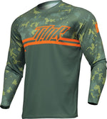 Thor Sector Digi Jersey - Forest Green Green Camo