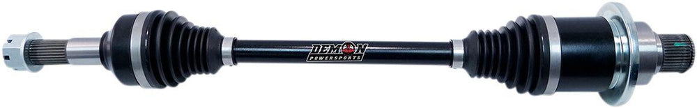 Demon Heavy Duty Axle For Can Am Maverick 1000 R EFI 4X4 2015-2016 Fits Rear Left Or Right - Black