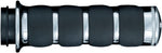 Kuryakyn ISO-Grips for Harley For Harley Davidson FLDE 1750 2018-2020 - Black/Chrome