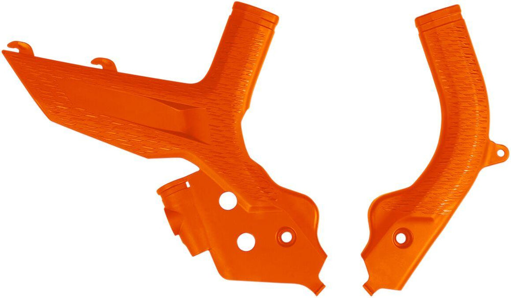 UFO Frame Guards For KTM  SX125 2019-2020 Orange - Orange