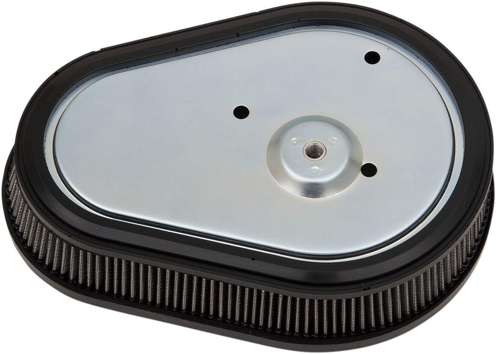 Drag Specialties Replacement Air Filter For Harley Davidson FXDFSE 1800 2009 - Black Silver