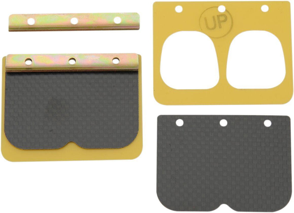 Boyesen Replacement Pro Series Reed Set for RAD Valve For Yamaha YZ250 2000-2004 - Carbon Fiber/Yellow
