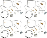 Parts Unlimited Carburettor Repair Kit For Honda VFR 750 F 1990-1993 - Black Gold Silver