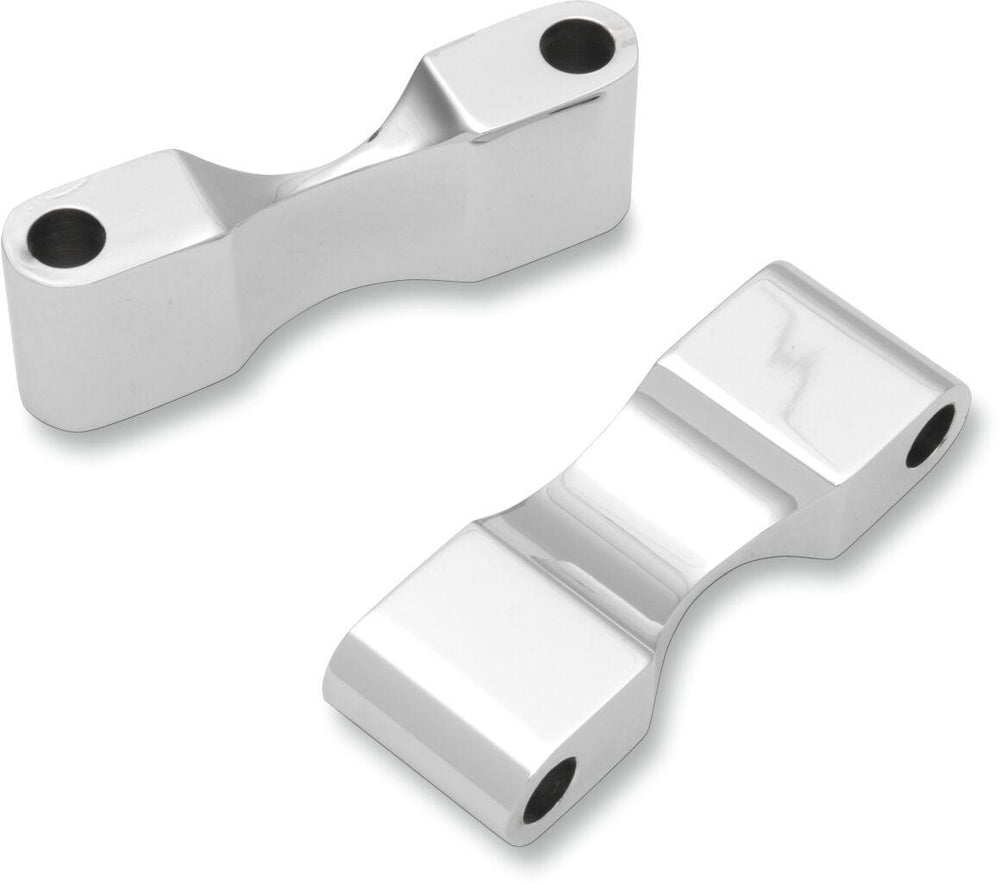 Accutronix Fender Spacers For Harley Davidson FLHR 1340 1994-1998 Front 1-1 4" - Chrome