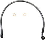 Magnum Shielding Designer Series ABS-Specific Brake Hose Kit For Harley Davidson FLTRK 1868 2020 Front Upper 48.5 cm (19") - Black Black Pearl
