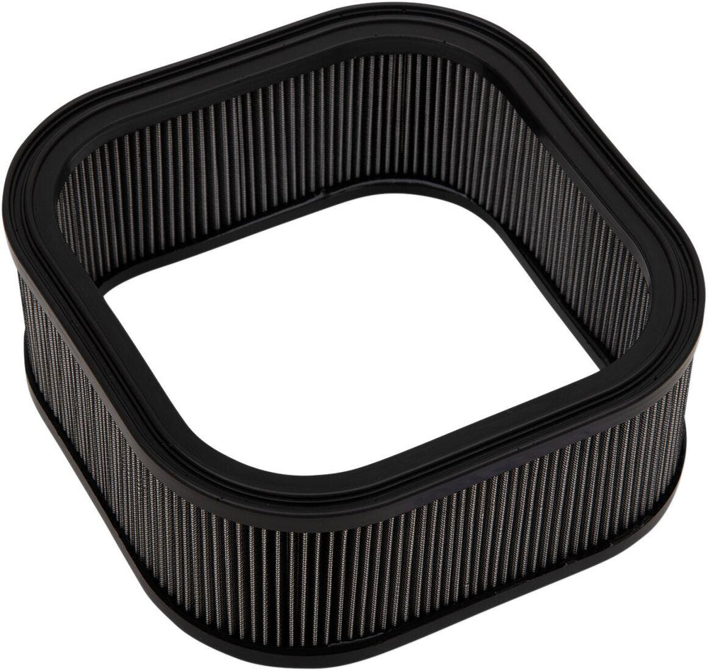 Drag Specialties Replacement Air Filter For Harley Davidson VRSCA 1130 2003-2006 - Black Silver