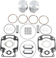 Wiseco Piston Kit with Gaskets For Arctic Cat Wildcat 650 1989-1990 +3.50 mm
