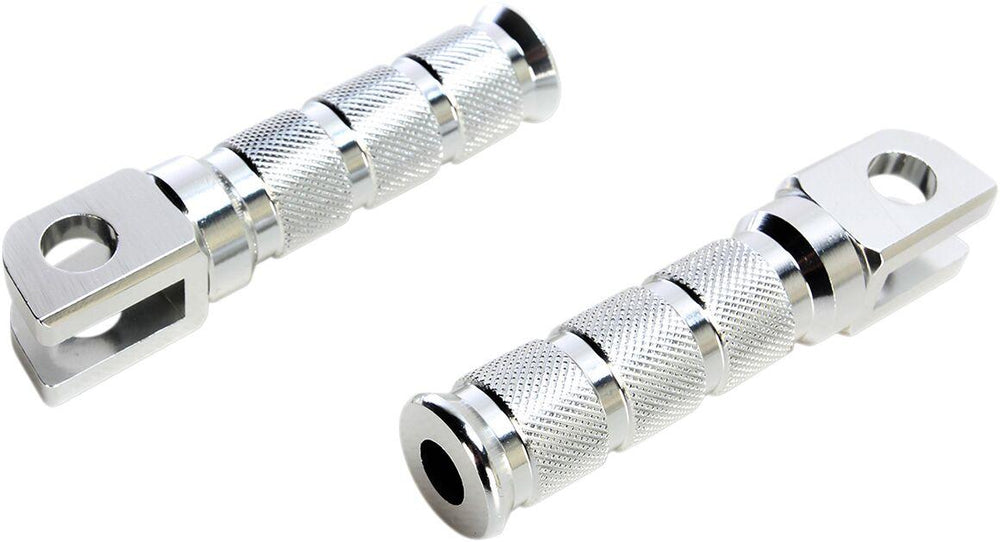 Emgo Aluminium Footpegs For Suzuki GSX-R 1000 2001-2003 - Silver