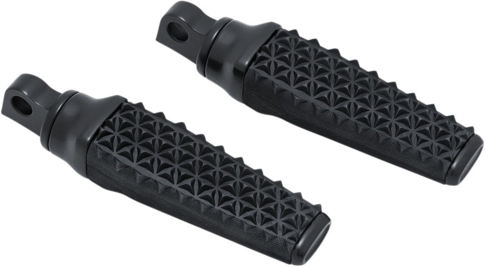 Kuryakyn Thresher Driver Foot Pegs For Harley Davidson FLD 1690 2012 - Black