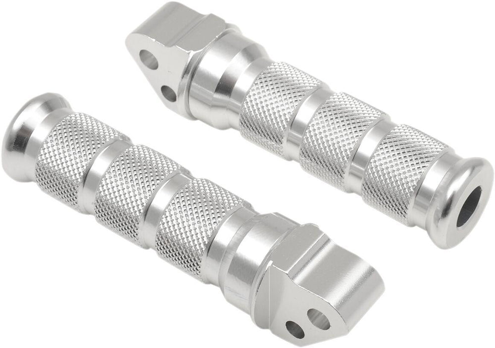 Emgo Aluminium Footpegs For Suzuki GSX1300R 1999-2003 - Silver