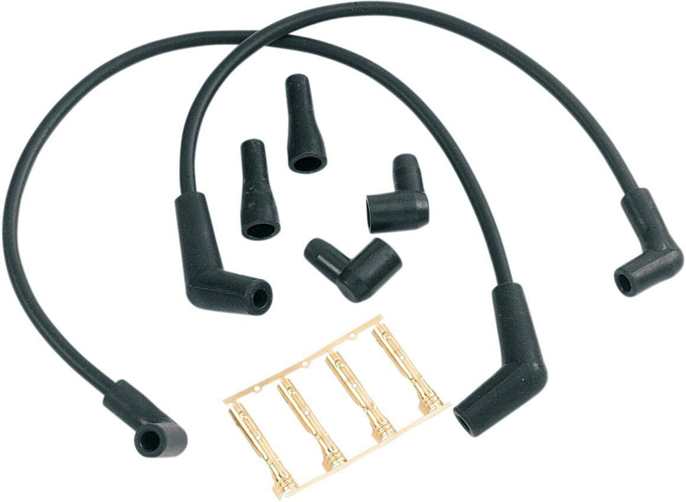 Daytona Twin TEC Universal Spark Plug Wire Kit For Harley Davidson XL1200C 1996-2013 - Black