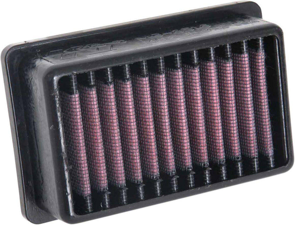 K&N High Flow Air Filter For Moto Guzzi NEVADA 750 1991-2013 - Black Red
