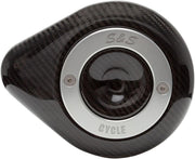 S&S Cycle Mini Teardrop Stealth Air Cleaner Cover For Harley Davidson FLDE 1750 2019-2020 - Black
