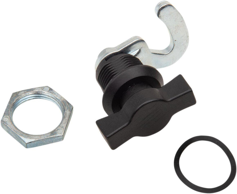 Quad Logic Storage Rack Latch For Polaris ATP 330 4X4 2004-2005 - Black