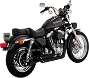 Vance & Hines Shortshots Staggered Exhaust System For Harley Davidson XLH 883 1999-2003 - Black