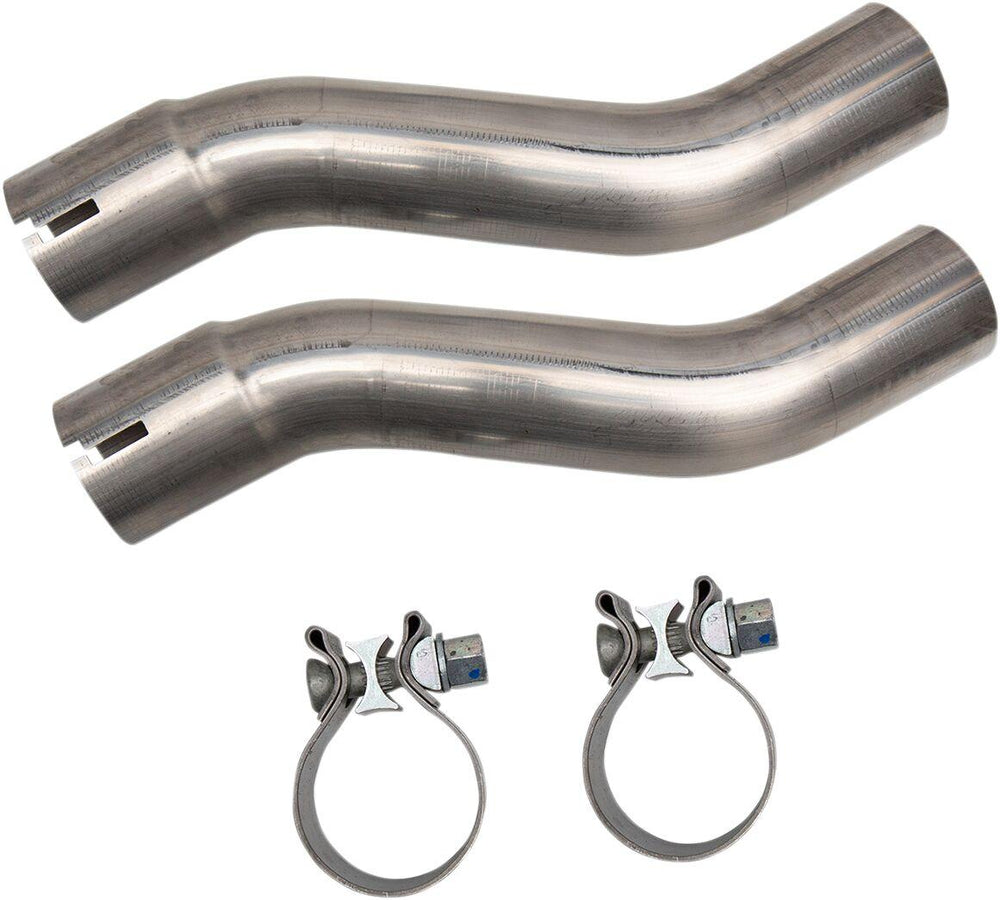 S&S Cycle Header Adapter Kit For Harley Davidson FLHTCUTG 1690 2014-2016 - Chrome