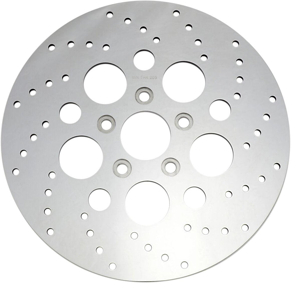 Pro-One Polished Stainless Steel Brake Disc For Harley Davidson FLSTC1340 1992-1999 Rear - Silver