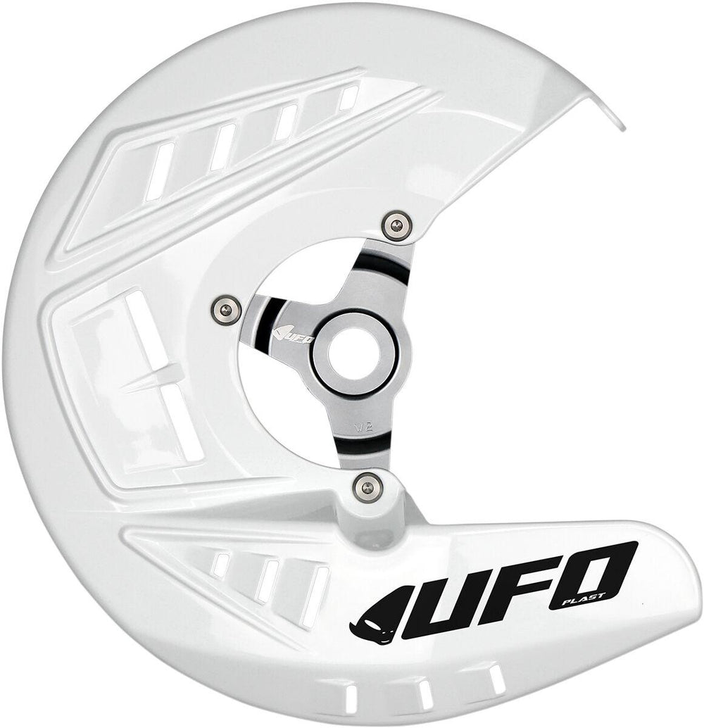 UFO Front Brake Disc Protector For KTM  EXC125 2015-2016 - White