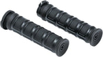 Kuryakyn Dillinger Grips For 1" Bars For Harley Davidson FLD 1690 2012 - Black/Satin