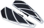 Kuryakyn Phantom Driver Floorboards For Harley Davidson FLDE 1750 2018 - Black/Chrome