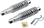 Drag Specialties Premium Ride-Height Adjustable Shocks For Harley Davidson FLD 1690 2012-2013 Rear 305.00 mm (12.00") - Black Chrome