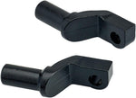 Biltwell Footpegs Mounts For Harley Davidson FXCW 1584 2008-2009 - Black