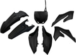 UFO Plastics Kit For Yamaha YZ65 2018-2025 - Black