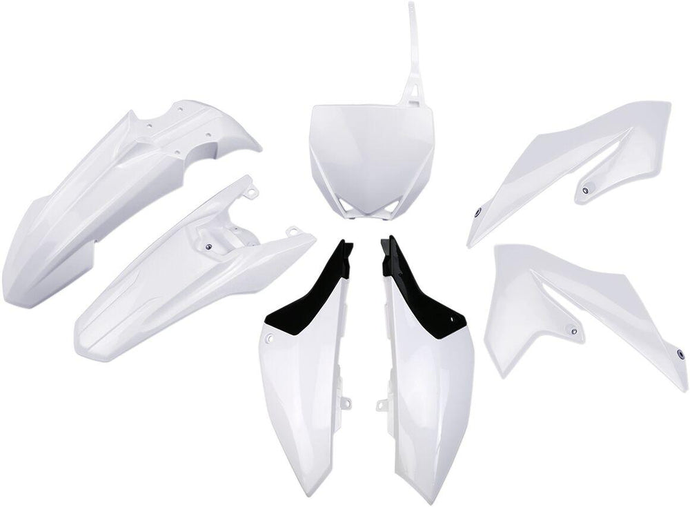 UFO Plastics Kit For Yamaha YZ65 2018-2026 - Black/White