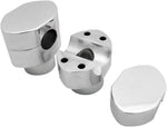 LA Choppers Springer Handlebar 1" Riser Kit For Harley Davidson FLSTS 1340 1997-1999 38.1 mm (1-1/2") - Chrome