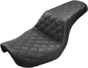 Saddlemen Step Up Lattice Seat For Harley Davidson FXD 1450 Dyna Super Glide 2004-2005 - Black