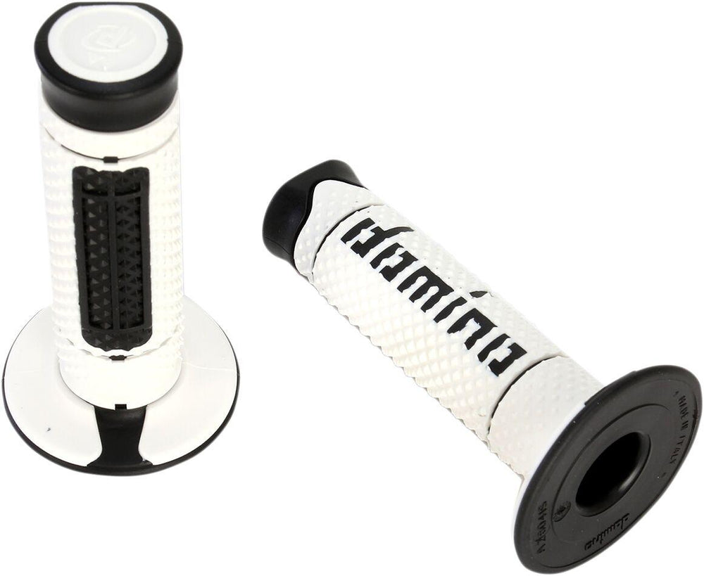 Domino Diamonte Off Road Grips - Black/White