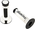 Domino Diamonte Off Road Grips - Black/White