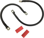 Drag Specialties Battery Cable Set For Harley Davidson XL 1200 C 1996-2003 - Black