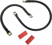 Drag Specialties Battery Cable Set For Harley Davidson XL 1200 C 1996-2003 - Black