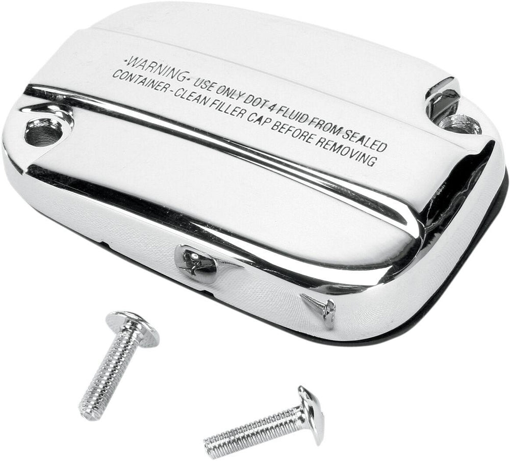 Drag Specialties Front Brake Master Cylinder Cover Kit For Harley Davidson FLHR 1584 2008 - Chrome