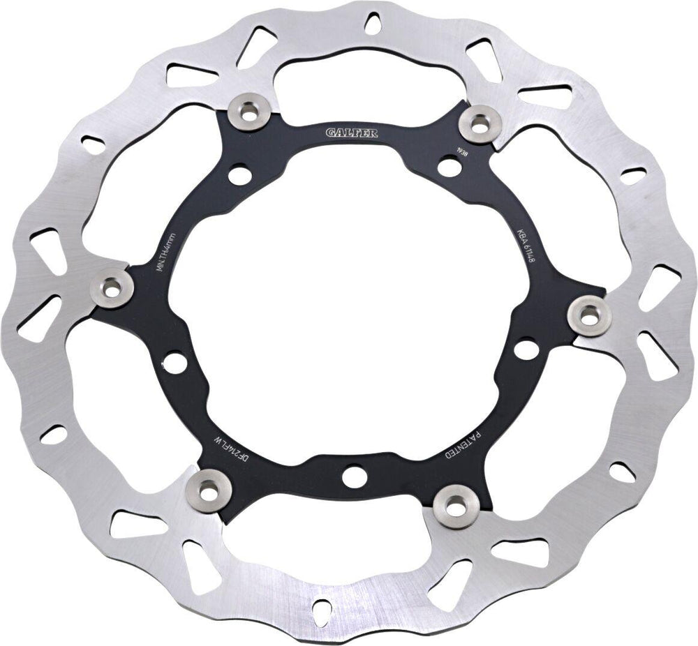 Galfer Floating Wave Brake Disc For Kawasaki EX 400 2018-2022 Fits Front