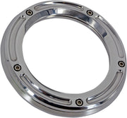 Trask Assault Derby Cover For Harley Davidson FLD 1690 2012-2013 - Chrome