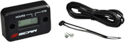 Scar Self-Powered Digital Hour Meter - Black