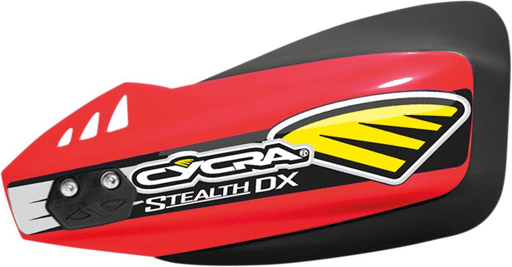 Cycra Stealth DX Hand Guards Racer Pack - Gloss/Red