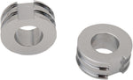 Drag Specialties  Axle Adjuster Spacers For Harley Davidson FLST 1340 1987-1990 Rear - Chrome