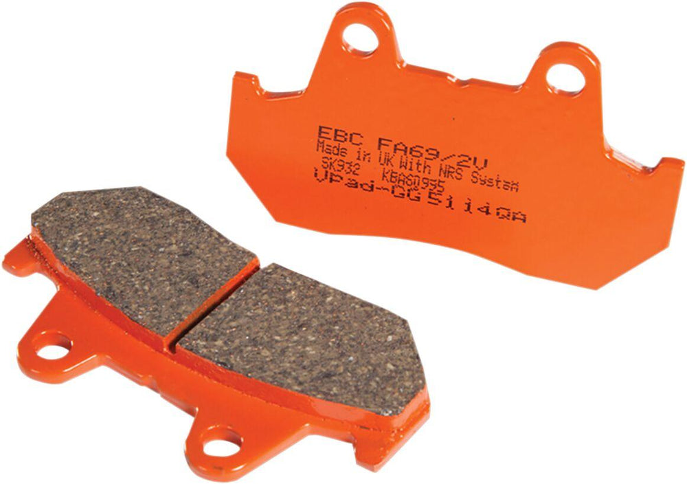 EBC Organic Base "FA" Brake Pads For Honda CB 400 N 1982 Front