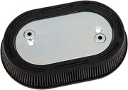 Drag Specialties Replacement Air Filter For Harley Davidson FLFBS 1868 2018-2024 - Black Silver