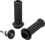 Biltwell Alumicore Grips For 25.4 mm (1") Handlebars - Black