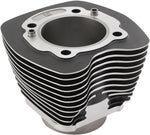 Drag Specialties Replacement Cylinder For Harley Davidson FLHR 1450 1999-2003 - Black Highlighted Fins