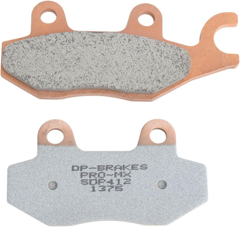 DP Brakes SDP Pro-MX Sintered Brake Pads For Suzuki AN 400 2007-2009 Front/Fits Front Left Or Right/Rear