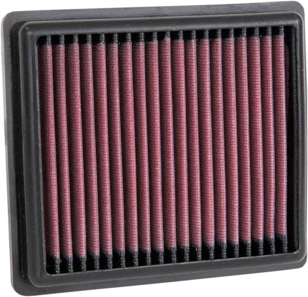 K&N High Flow Air Filter For Indian FTR 1200 2019-2020 - Black Red