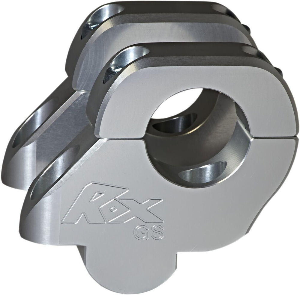 Rox Speed FX Barback Handlebar Risers For BMW R 1200 GS 34.9 mm (1-3/8") - Silver