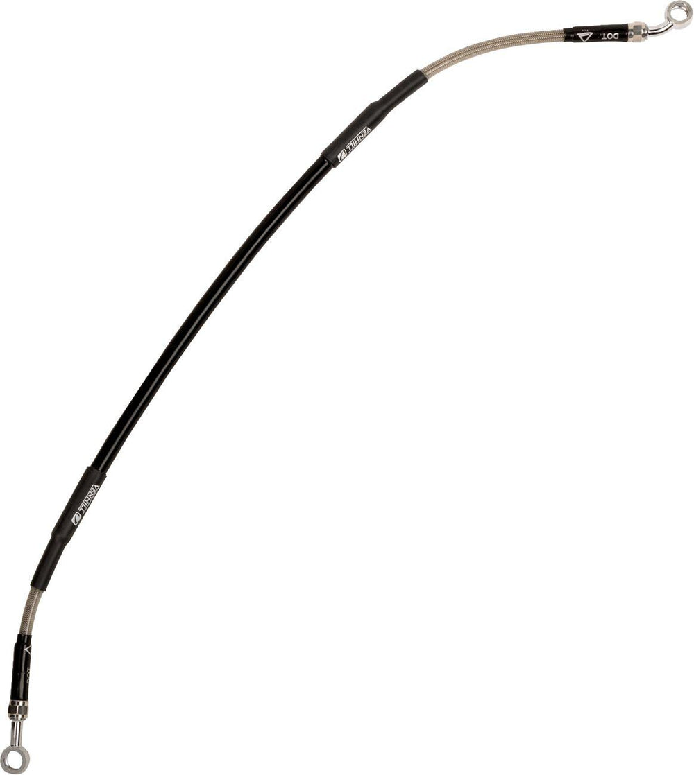 Moose Racing Stainless Steel Braided Brake Hose For Honda XR650L 2014-2024 Rear